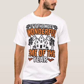 T-shirt Chemise vintage Halloween merveilleux moment de l'