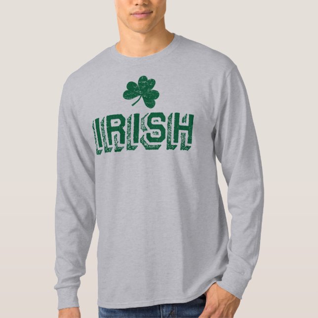 T-shirt Chemise Vintage irlandaise (Devant)