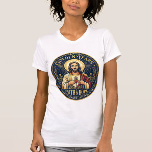 T-shirt Chemise Vintage Jésus Retraite Chrétienne