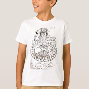 T-shirt Chemise vintage Lord Ganesha T Hindou Hindouisme Y