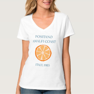 T-shirt Chemise Vintage Positano Amalfi Coast 1985