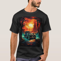Chemise Vintage Racer Sunset