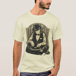 T-shirt Chemise Vintage Speakeasy DJ