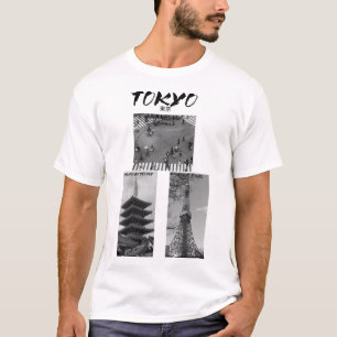 T-shirt Chemise Vintage Tokyo Japon   Mode Japonaise de Ru