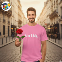 Chemise Voilà, Cadeau Français, Parole