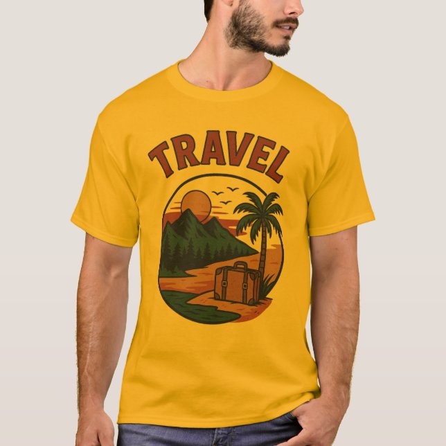 T-shirt Chemise Voyage (Devant)