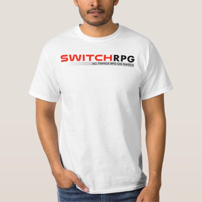 T-shirt Chemise vraiment de base de SwitchRPG (Devant)