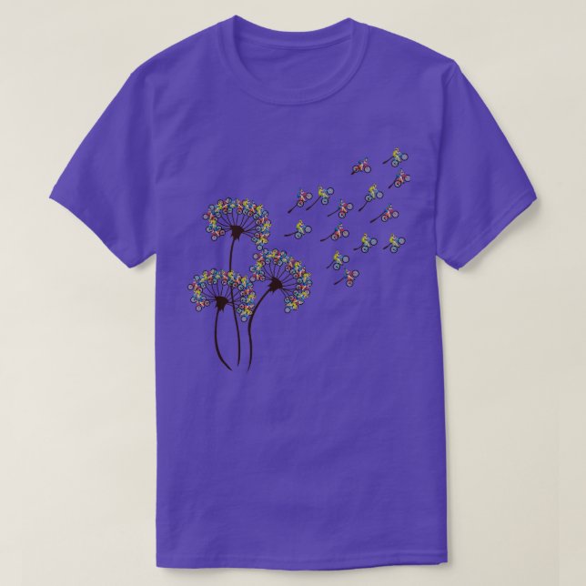 T-shirt Chemise VTT Dandelion VTT Lo (Design devant)