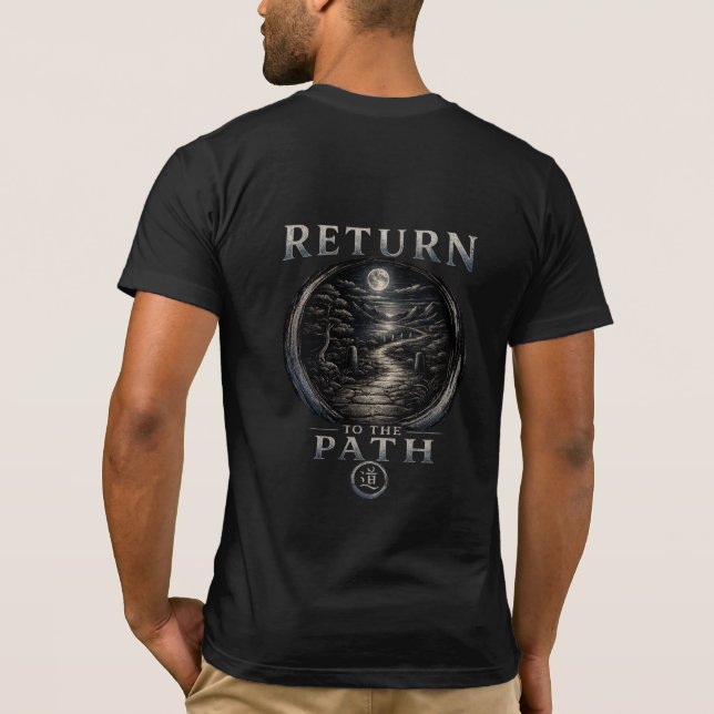 T-shirt Chemise Warrior’s Path Retour sur le chemin (Dos)