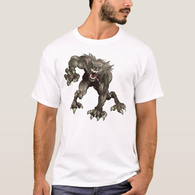 T-shirt Chemise Werewolf (Devant)