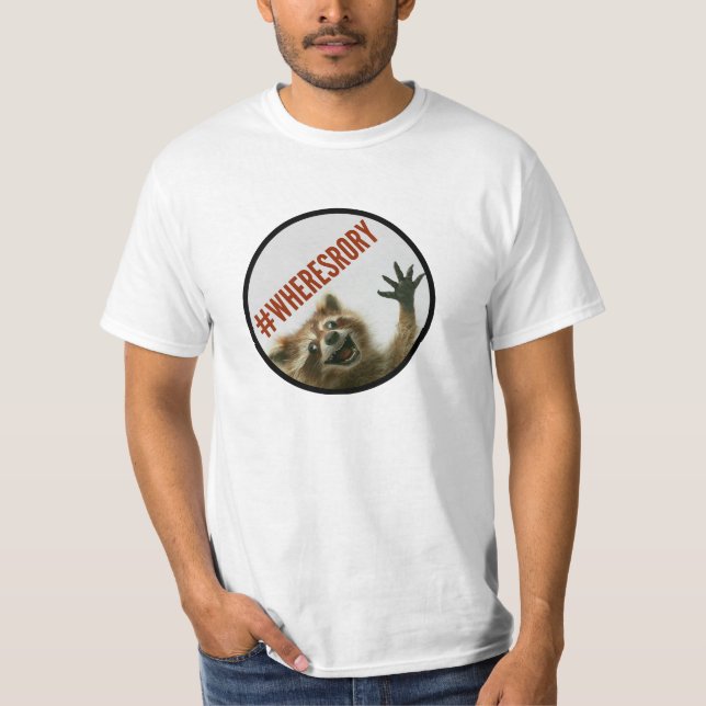 T-shirt chemise #wheresrory (Devant)