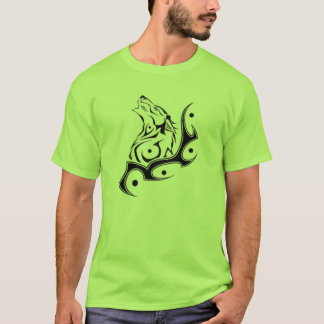 T-shirt Chemise Wolf Tribal