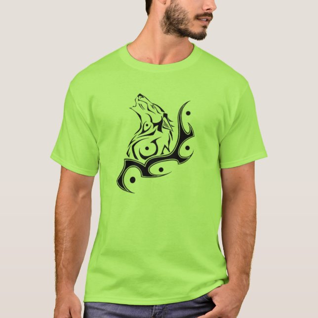 T-shirt Chemise Wolf Tribal (Devant)