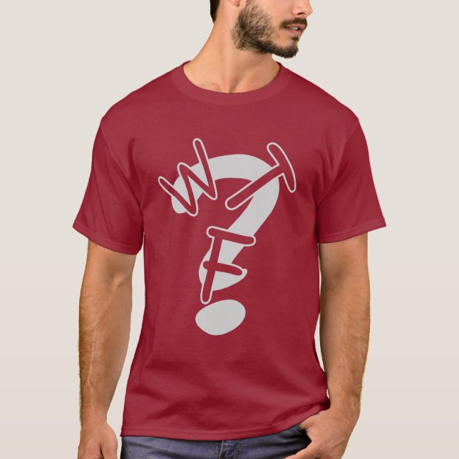 T-shirt Chemise WTF (Devant)