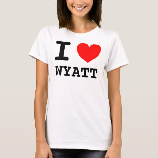 T-shirt Chemise Wyatt I Heart