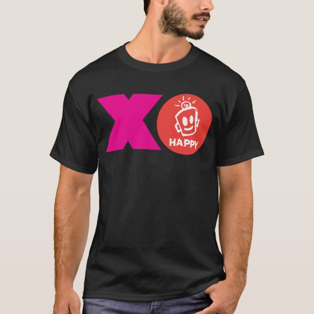 T-shirt Chemise XO HAPPY (Devant)