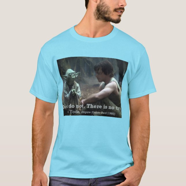 T-shirt Chemise Yoda et skywalker (Devant)