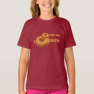 T-shirt Chemises à Humour Donut - choisir style, couleur
