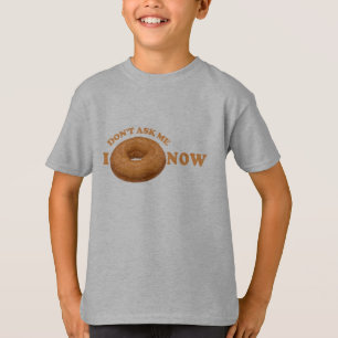 T-shirt Chemises à Humour Donut - choisir style, couleur