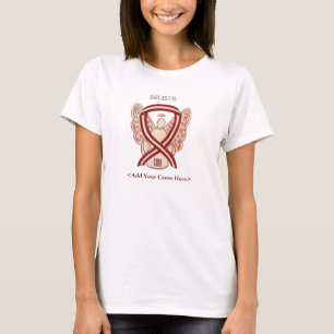 T-shirt Chemises Angel de la tête et du cou Sensibilisatio