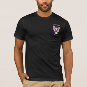 T-shirt Chemises Angel de ruban de sensibilisation à la fi