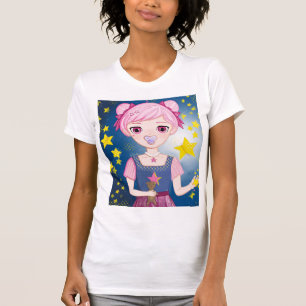 T-shirt Chemises anime art monde de Lumi
