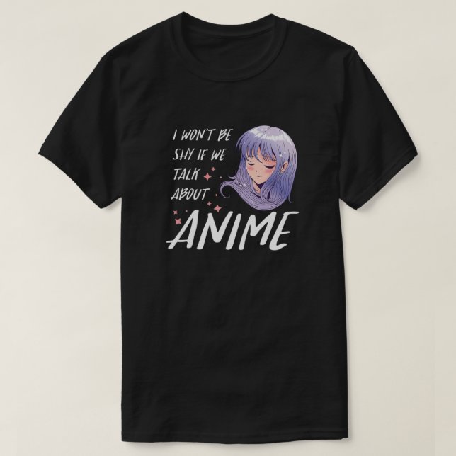 T-shirt Chemises Anime pour femmes et filles Ados, Anime m (Design devant)