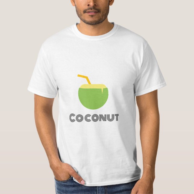 T-shirt Chemises avec icônes simples (Devant)