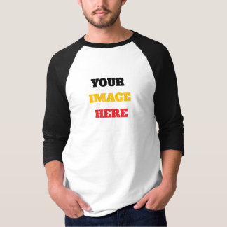 T-shirt Chemises basiques Raglan Personnalisez Votre Image