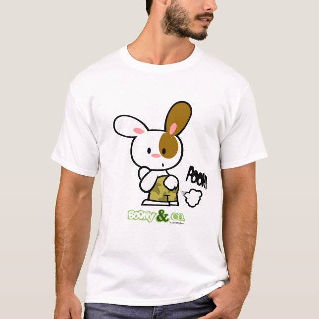 T-shirt Chemises blanches de Boony et de Cie. Boony peuh (Devant)