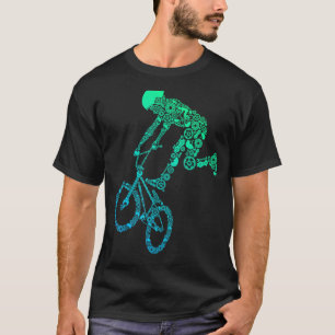 T-shirt Chemises BMX pour garçons BMX Gear BMX Bike Rider