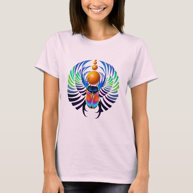 T-shirt Chemises chaudes de scarabée (Devant)
