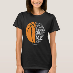 T-shirt Chemises Christian Basketball Hommes Garçons Enfan