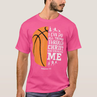 T-shirt Chemises Christian Basketball Hommes Garçons Enfan