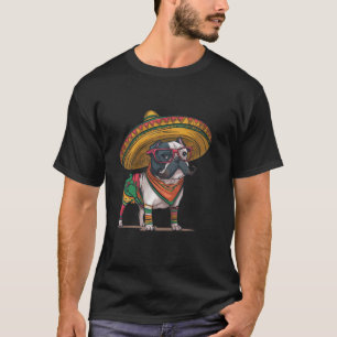 T-shirt Chemises Cinco De Mayo pour amateur de chien drôle