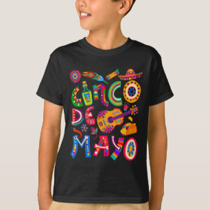 T-shirt Chemises Cinco De Mayo pour femmes hommes enfants