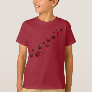 T-shirt Chemises coccinelle Enfant Cute coccinelle chemise