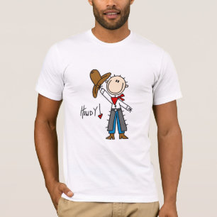 T-shirt Chemises Cowboy Howdy et Cadeaux