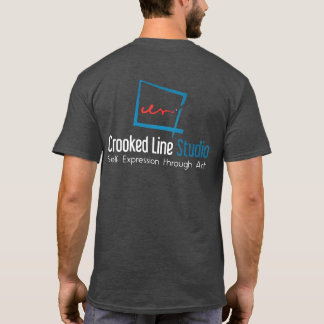 T-shirt Chemises Crooked Line Studio