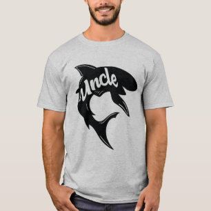T-shirt Chemises d'anniversaire d'oncle Baby Shark