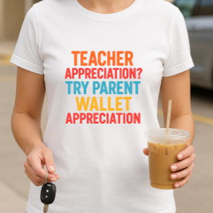 T-shirt Chemises d'appréciation du portefeuille parent, En
