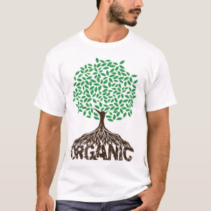 T-shirt Chemises d'arbre à culture biologique