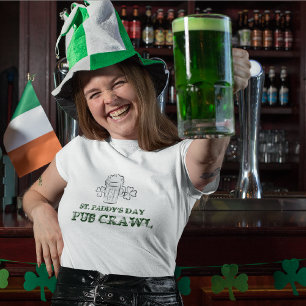 T-shirt Chemises d'argot de pub St. Patrick's Day