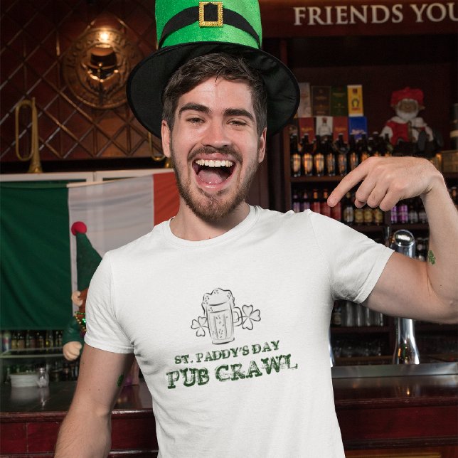 T-shirt Chemises d'argot de pub St. Patrick's Day (Créateur téléchargé)
