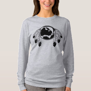 T-shirt Chemises d'art autochtones Esprit métis Esprit ani