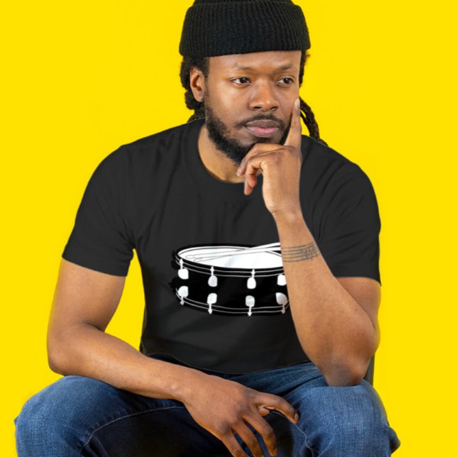 T-SHIRT CHEMISES DE BATTEUR CAISSE CLAIRE  (Créateur téléchargé)