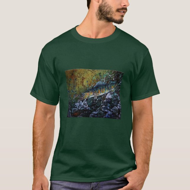 T-SHIRT CHEMISES DE BROCHETS VAIRONS (Devant)