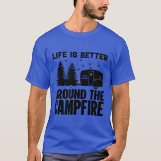 T-shirt Chemises de camping pour cadeaux de camping en fam