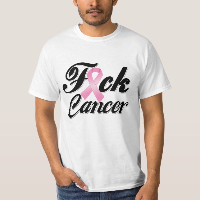 T-shirt Chemises de cancer du sein de F*CK (Devant)