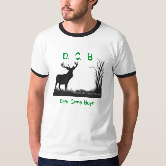 T-shirt chemises de chasse (Devant)